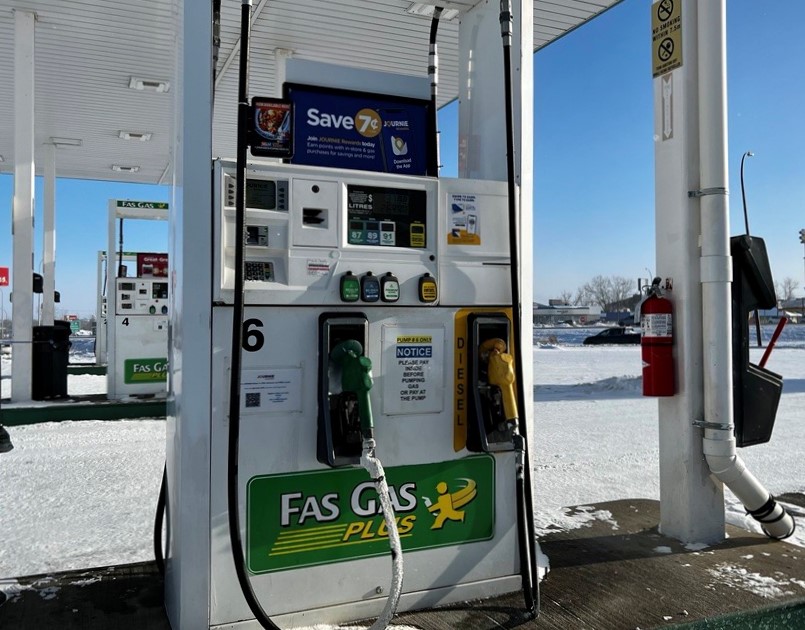 Gas prices plummet on the prairies Local